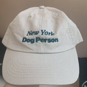 RARE New “NY new york dog person” adjustable baseball hat cap 🧢